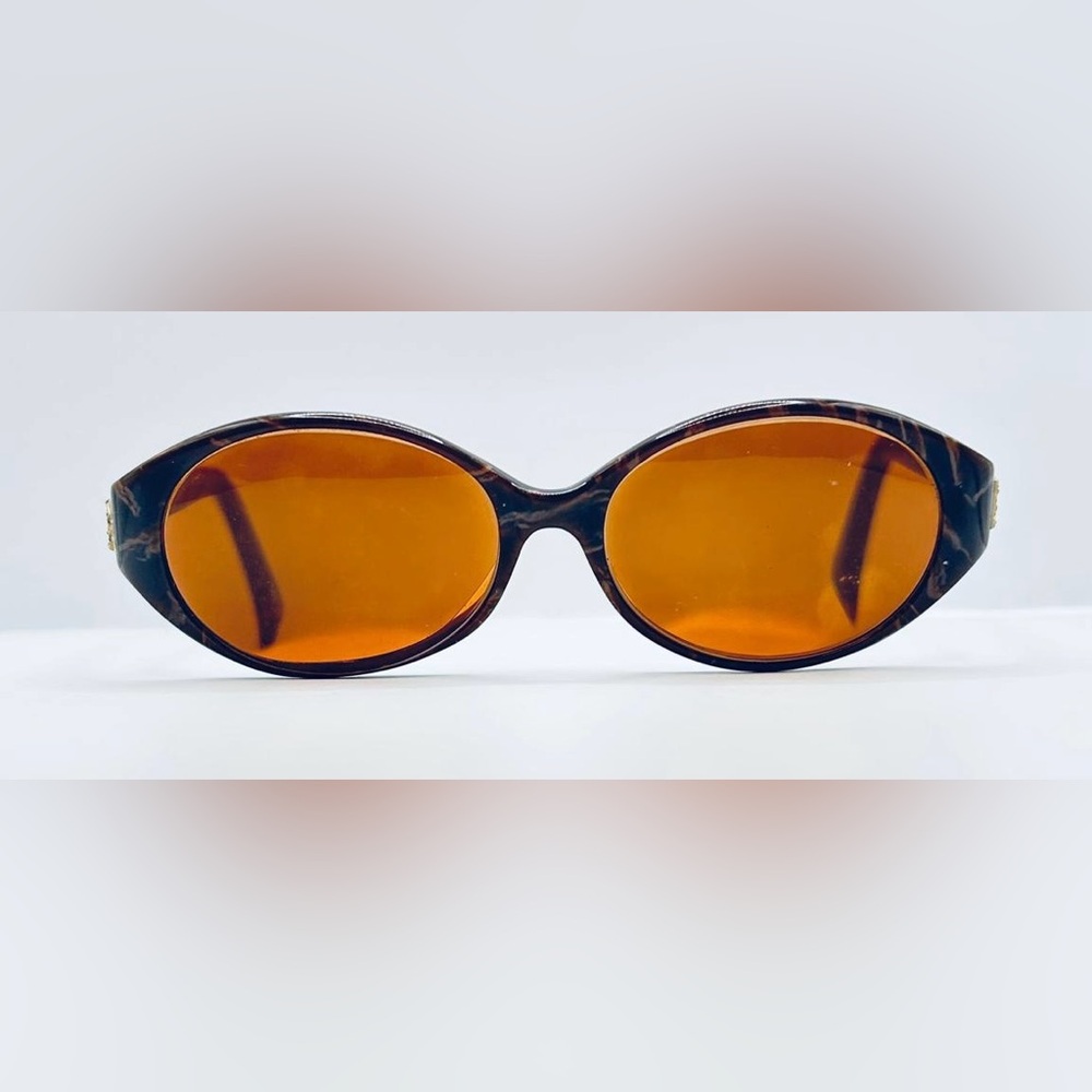 Liz Claiborne L507S Brown Oval Sunglasses Frames Only - Picture 3 of 8